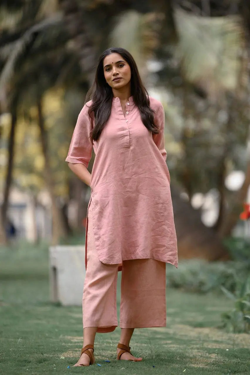 WearItLoveItShareIt - Cotton A-Line Kurti with Pant NextBuy
