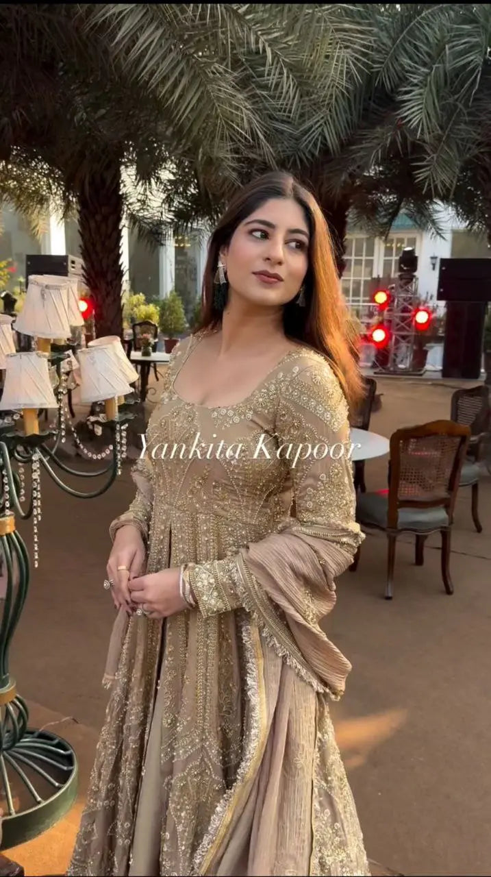 Introducing Designer Party Wear Gown with Lehenga Collection NextBuy