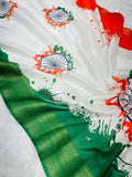 Triranga Printed Saree - Celebrate India's National Festival in Style NextBuy