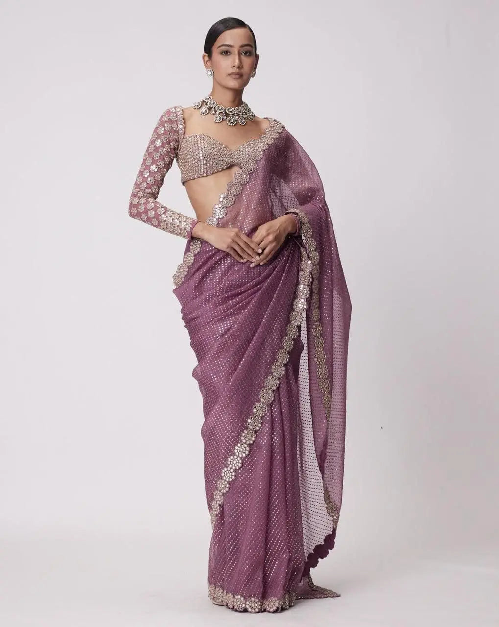 Beautiful Real Mirror Work Saree Collection – A Perfect Blend of Tradition and Luxury NextBuy