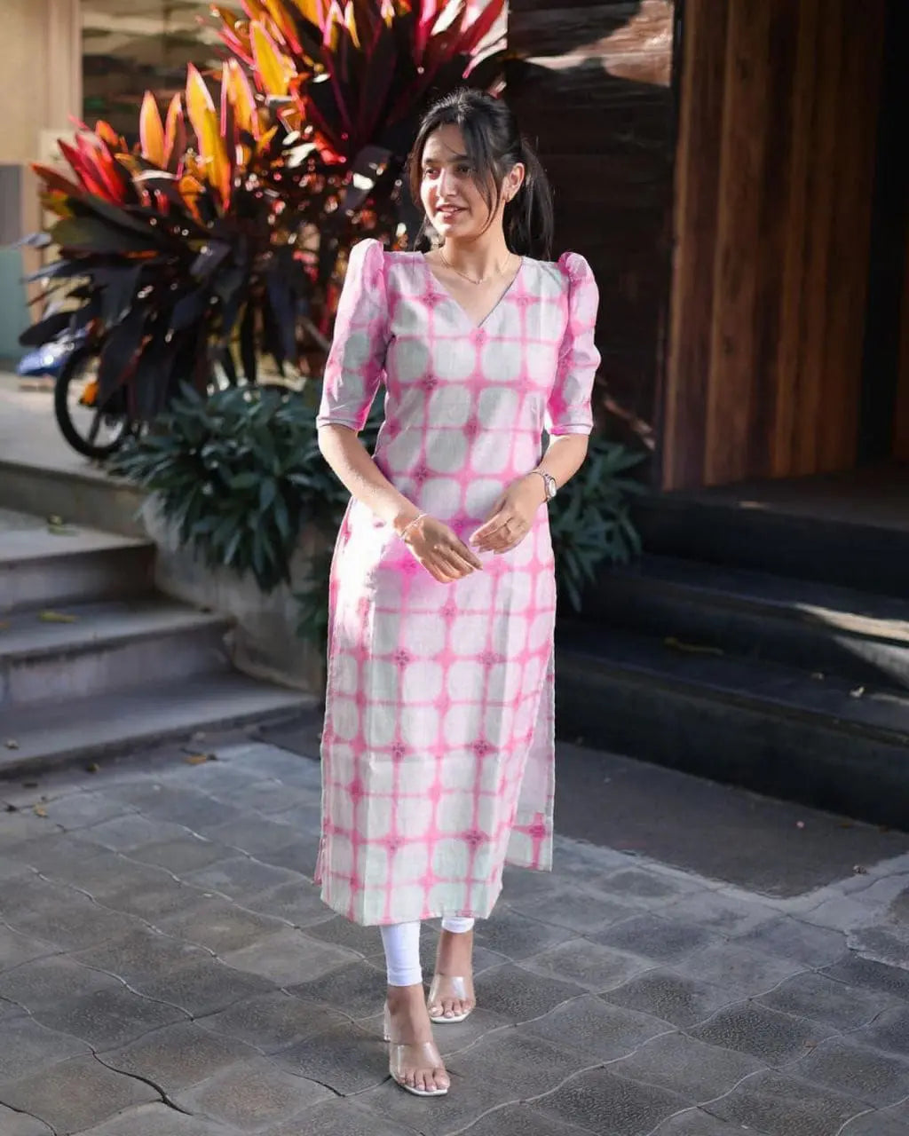 Hot Selling Kurti - Heavy Slub Rayon with Digital Print NextBuy