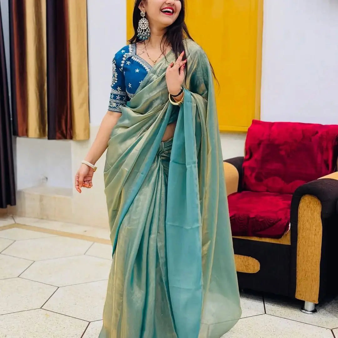 Luxurious Space Silk Saree for Weddings and Festive Wear