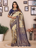 Tissue Silk Sarees - Elegant Handloom Zari Weaving Collection NextBuy
