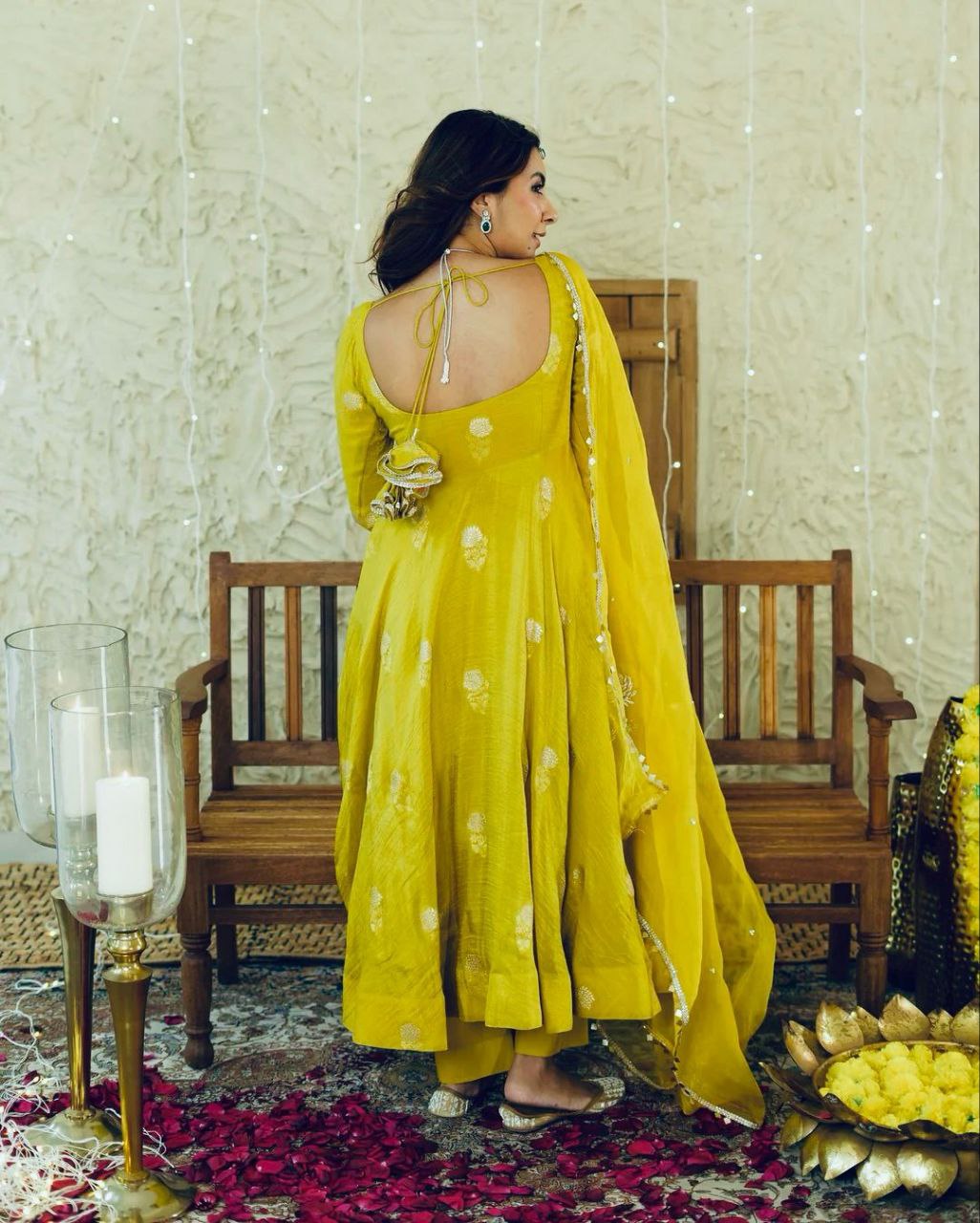 Elegant Anarkali Gown with 5mm Sequins Embroidery – Designer Set with Dupatta NextBuy