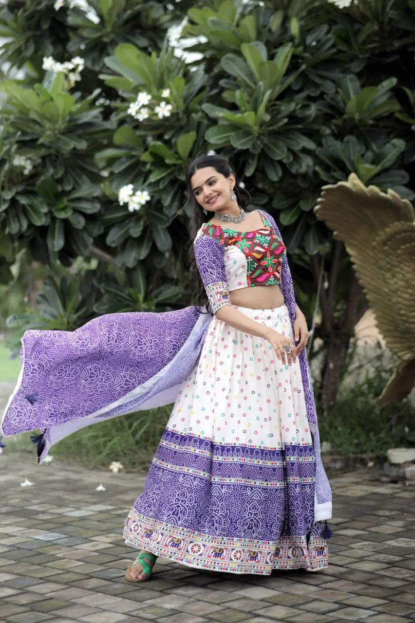 Adorable Designer Printed Lehenga choli Set - NextBuy
