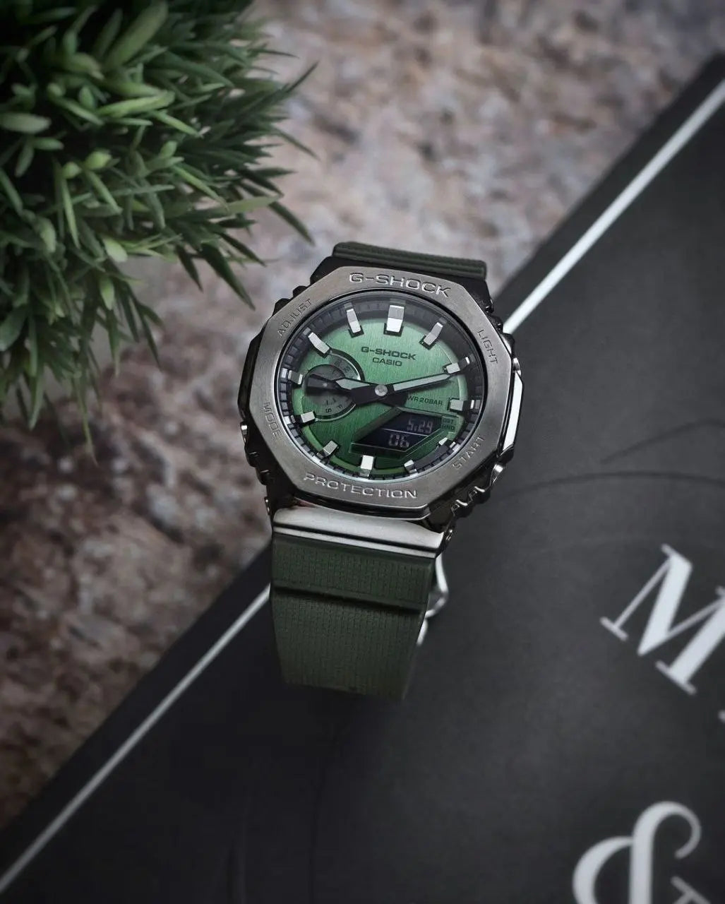 G-Shock Olive Green GM-2100-BB-1A Unisex Watch | 7AA Premium Collection | Impact & Water NextBuy