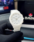 Rado HyperChrome Chronograph Watch | Original Men's Watch | Premium 7AA Collection | White Ceramic Bracelet NextBuy