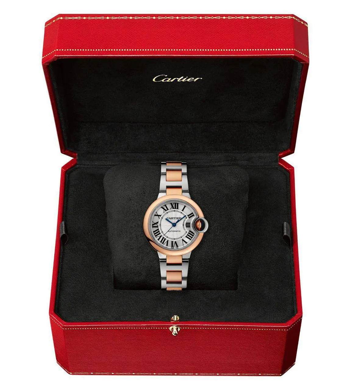 Luxury Cartier Ballon Bleu Watch for Women – The W69012Z4 model, crafted with two-tone stainless steel, offers timeless beauty and quality in the 7AAA Premium Collection.