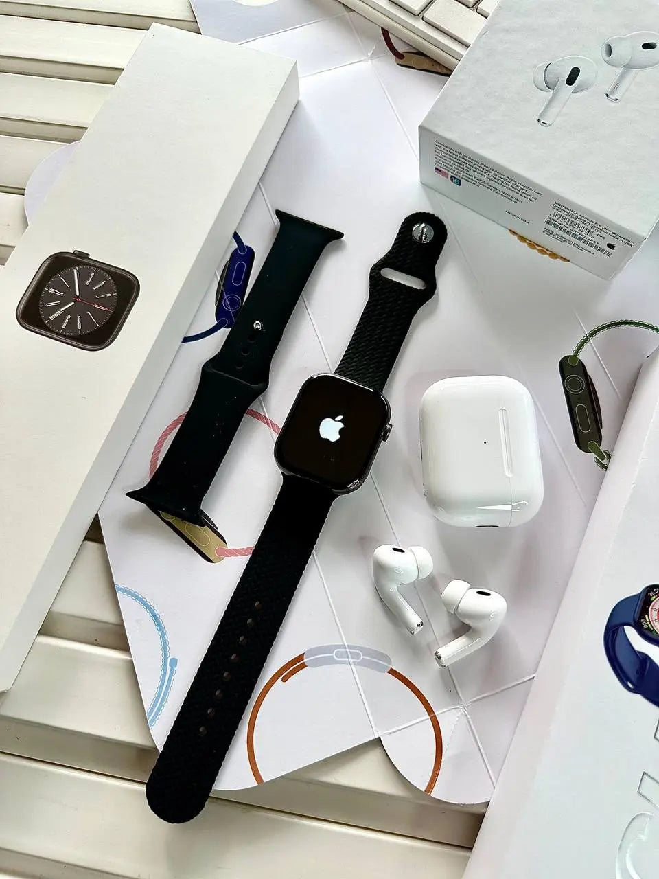 Apple Watch Series 9 Luxury Edition – Elevate your tech game with this luxury combo, featuring the Apple Watch Series 9 for a seamless blend of function and style.