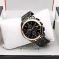 Tissot 1853 Men's Watch – A timeless timepiece with a classic round dial, quartz movement, and chronograph functionality for precision and style.