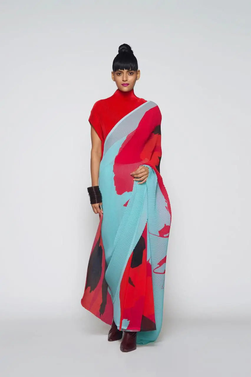 New Catalogue of All New Trendy digital Print In Pure Waitlesss Georgette With Blouse* NextBuy
