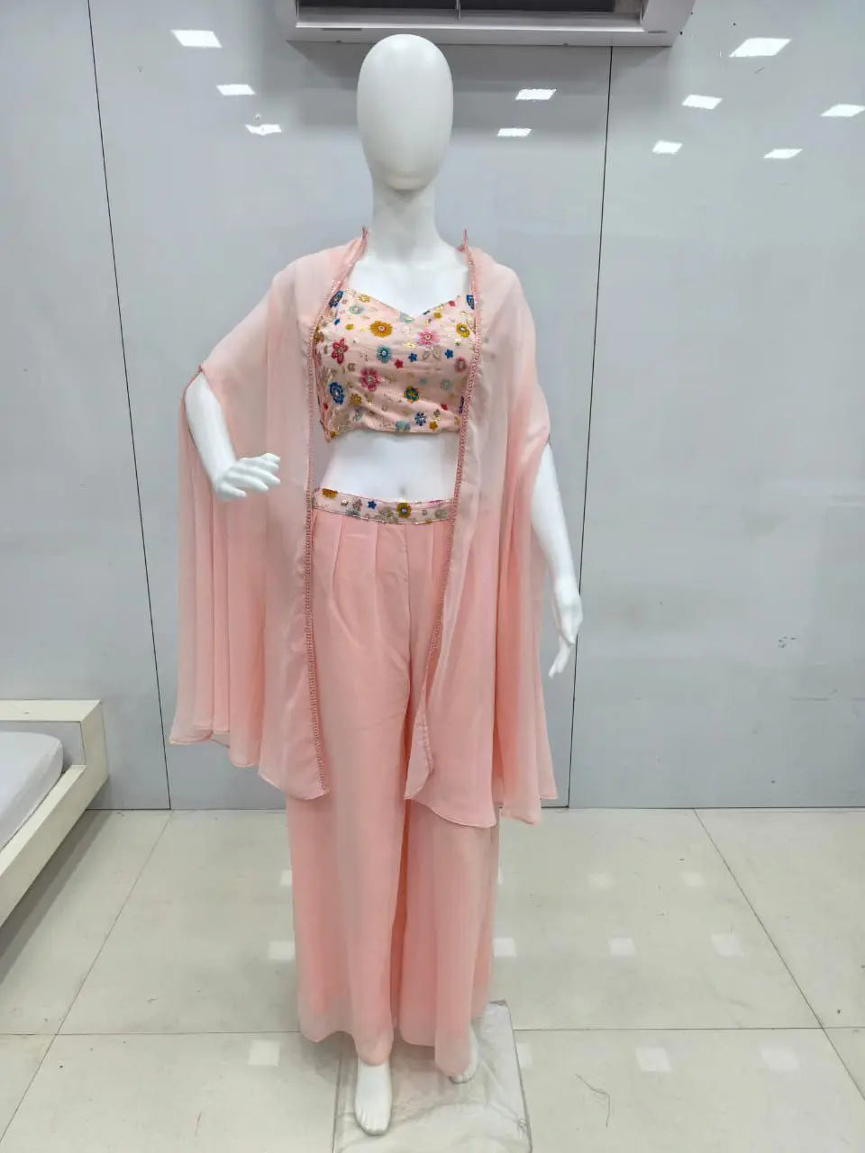 SHRUG STYLE PLAZO PAIR SET NextBuy