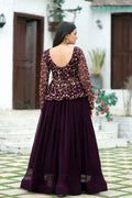 Premium Designer Sequins Embroiderd Readymade Lehenga Choli Set NextBuy