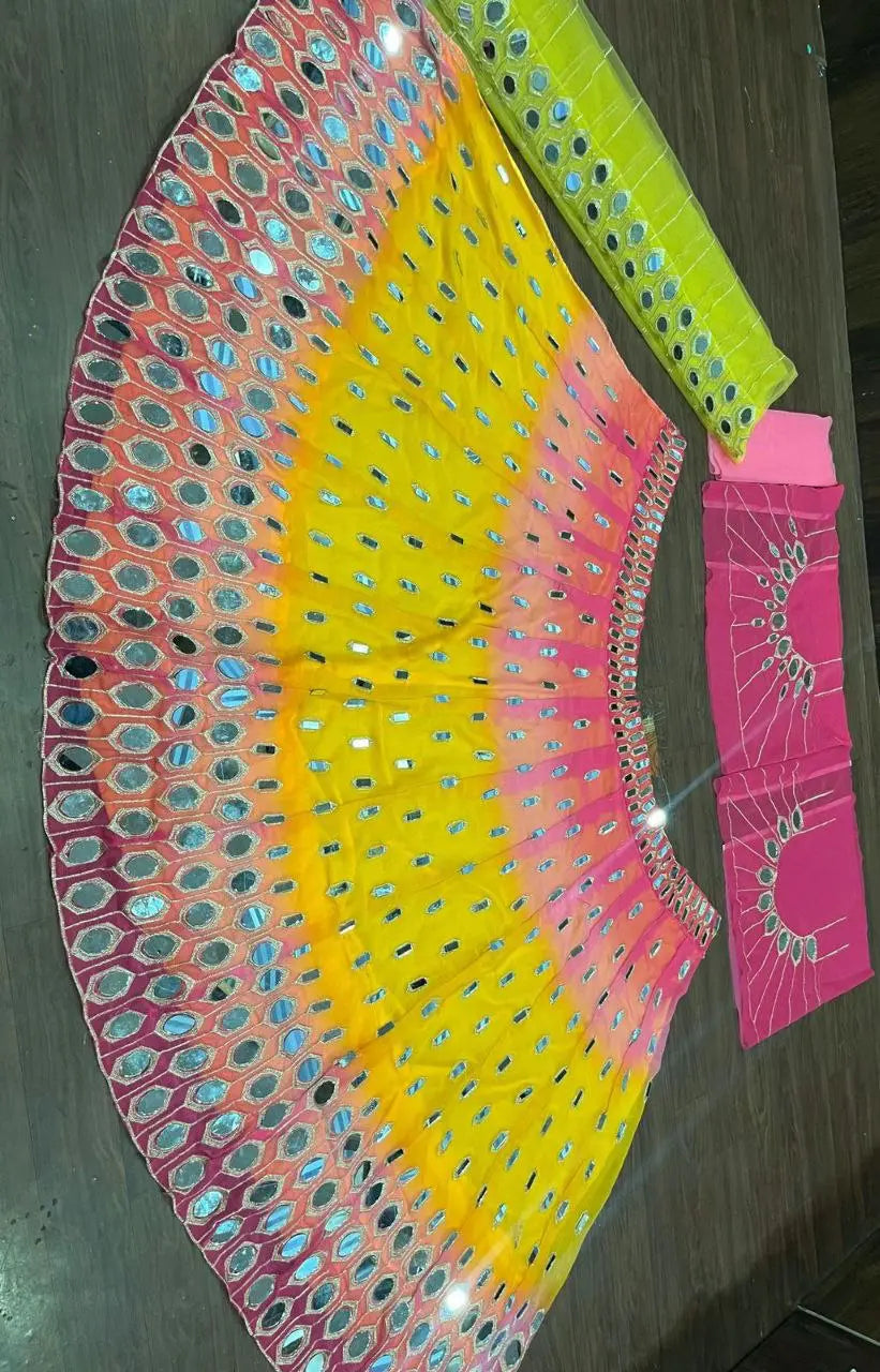 Mirror Work Lehenga Choli NextBuy