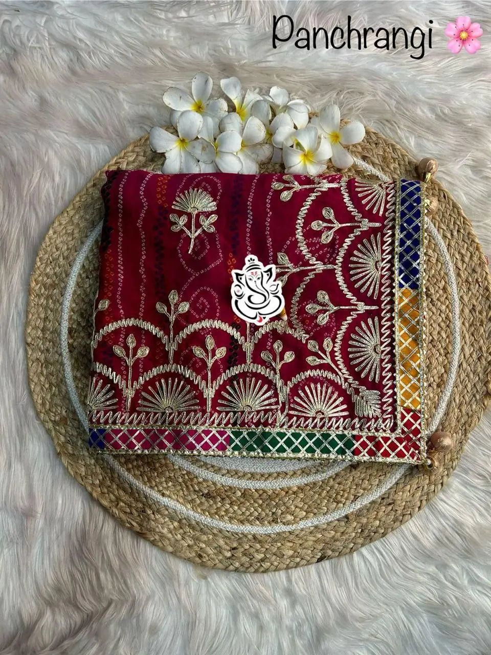 Traditional Bandhej Saree NextBuy