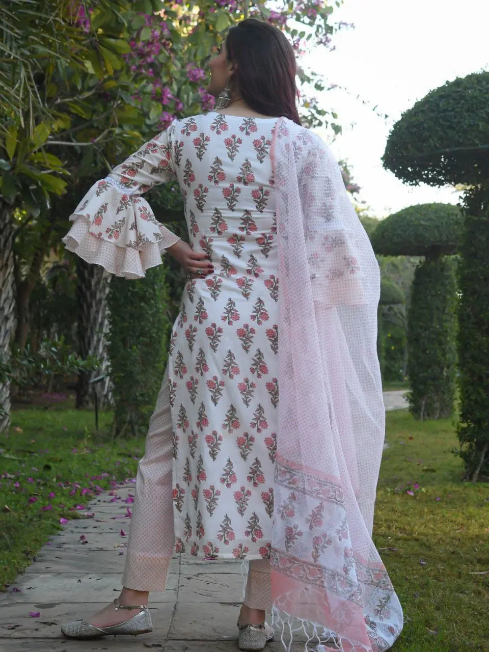 Top Pant Dupatta Set NextBuy