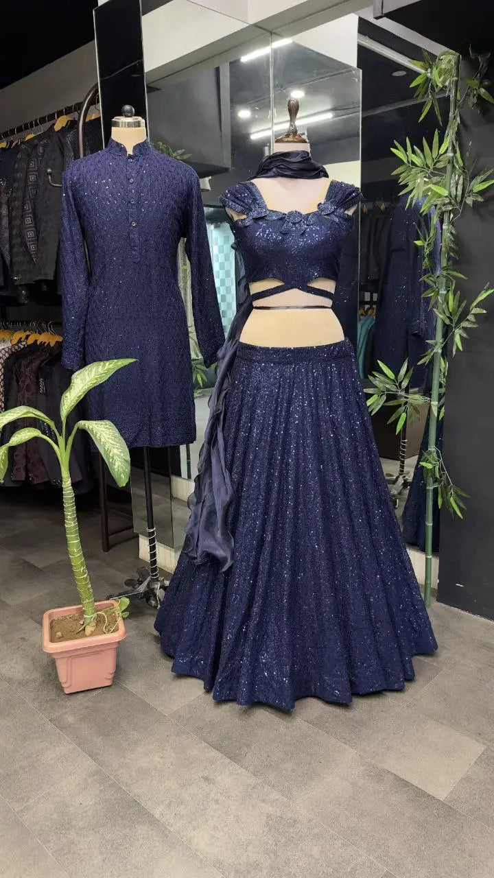 Cinderella Sequence Lahenga (Full Stitched) NextBuy