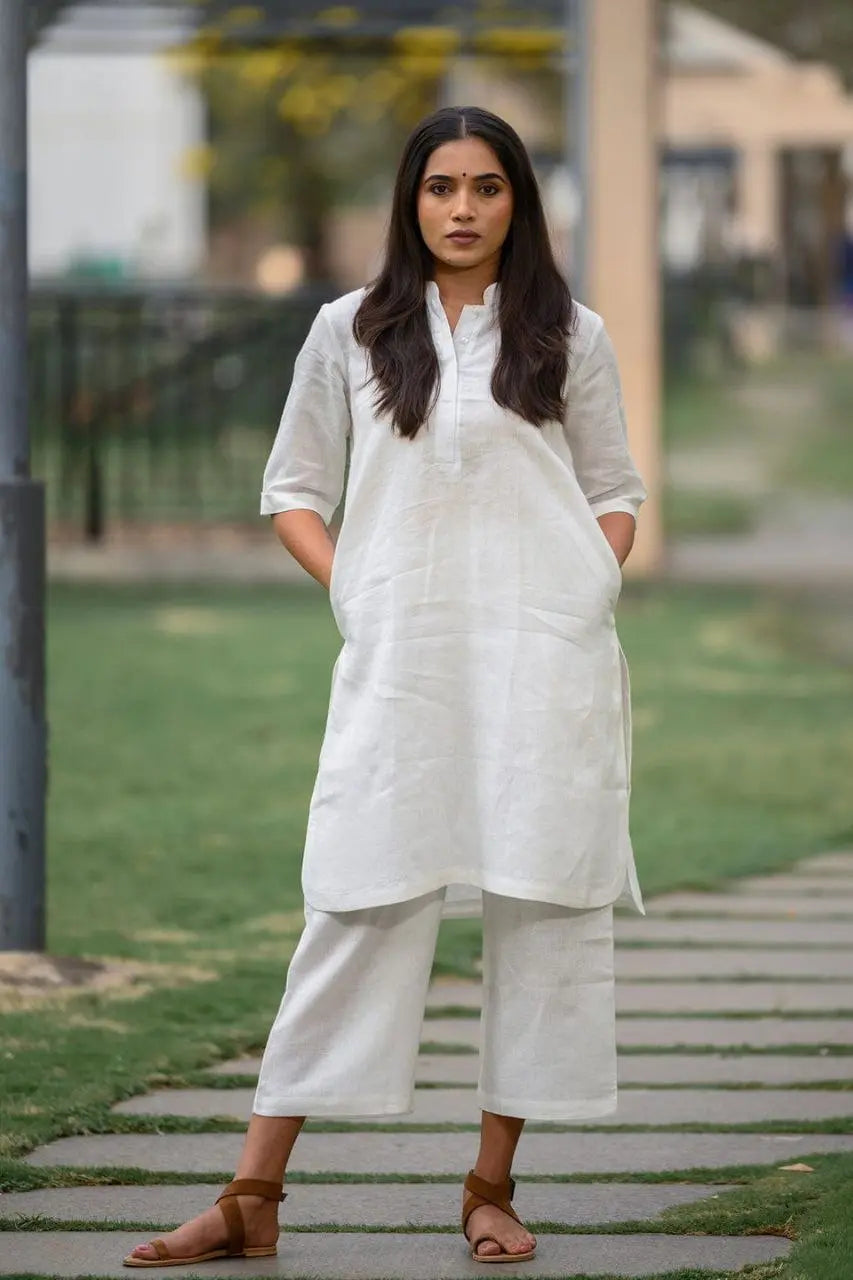 WearItLoveItShareIt - Cotton A-Line Kurti with Pant NextBuy