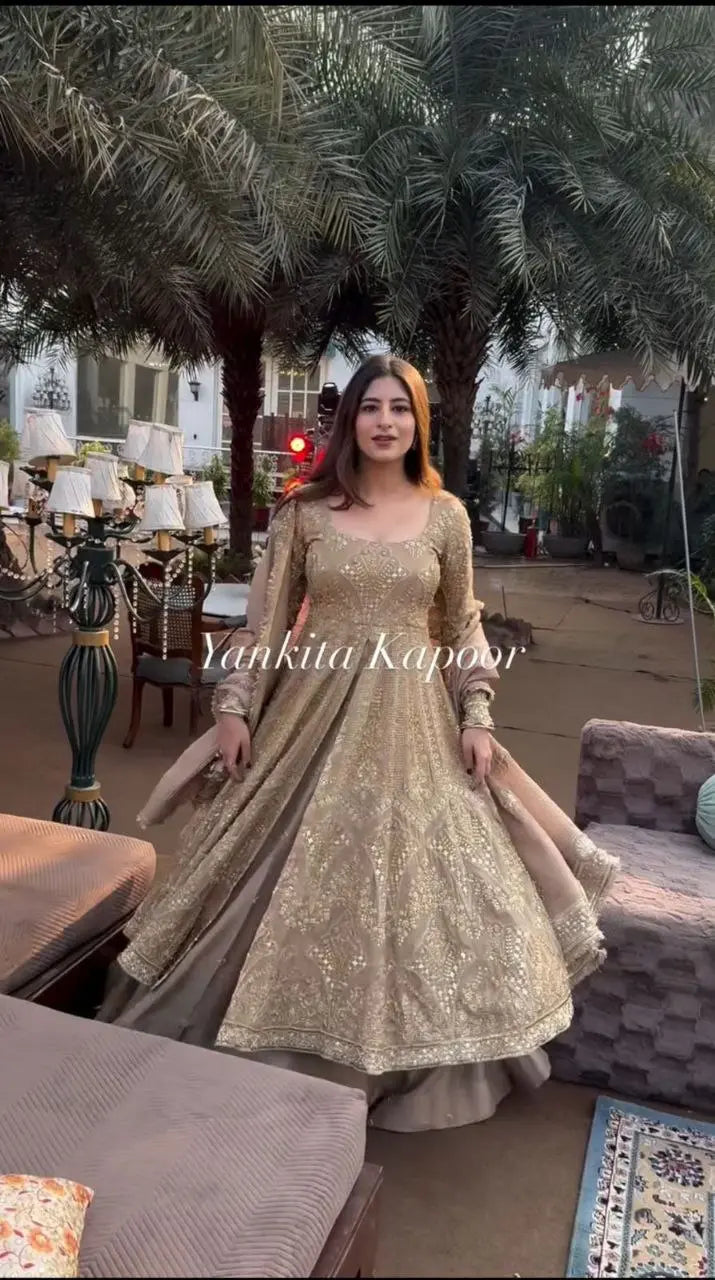 Introducing Designer Party Wear Gown with Lehenga Collection NextBuy
