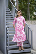 Exclusive Designer Co-Ord Set - Beautiful Heavy Jaipuri Printed Cotton Fabric NextBuy