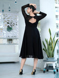 Women’s Black Georgette Dress - Elegant & Versatile Fashion Statement NextBuy