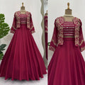 Trendy Fashion Skirt Set – 6000 Series with Thread and Sequence Work