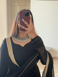 Elegant Fox Georgette Gown with Dupatta – 6 Colors & All Sizes NextBuy