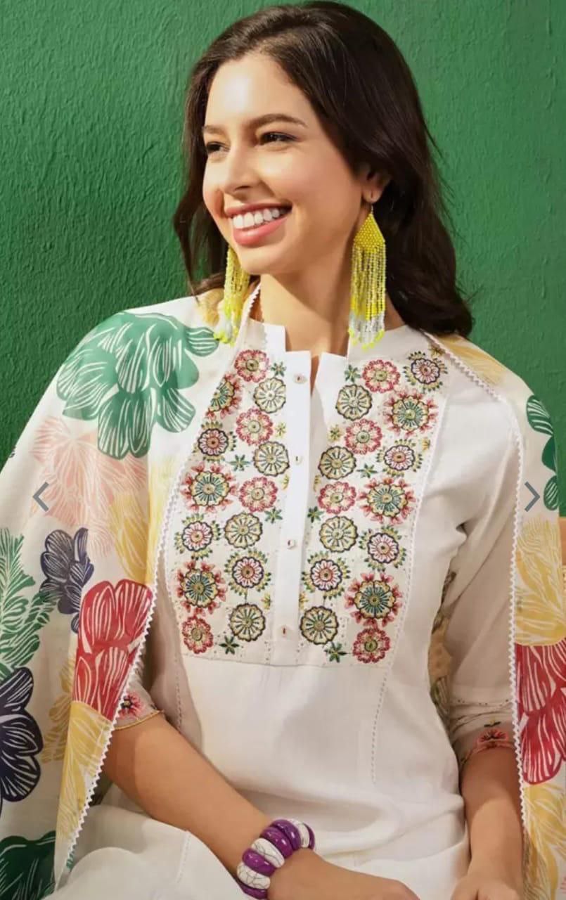 Designer Kurti Pant Dupatta Set – Premium Festive Wear NextBuy
