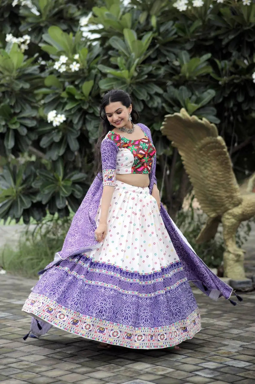 Adorable Designer Printed Lehenga choli Set - NextBuy