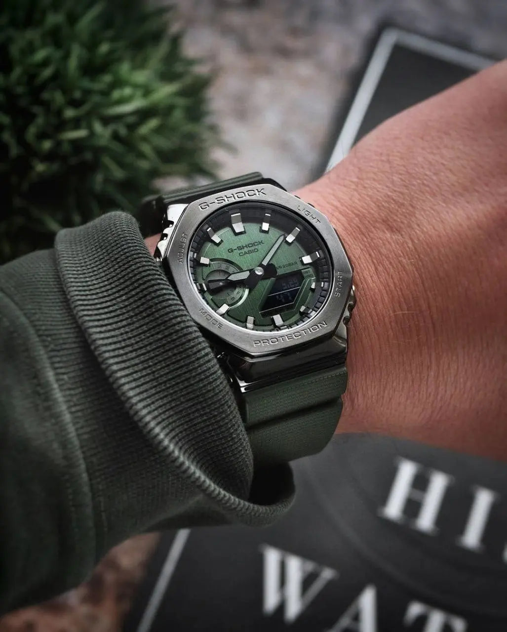 G-Shock Olive Green GM-2100-BB-1A Unisex Watch | 7AA Premium