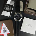 Elegant Fossil FS4812 men's wristwatch with durable leather strap