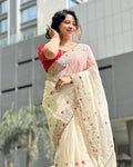 Soft Rich Tebby Organza Silk Saree NextBuy