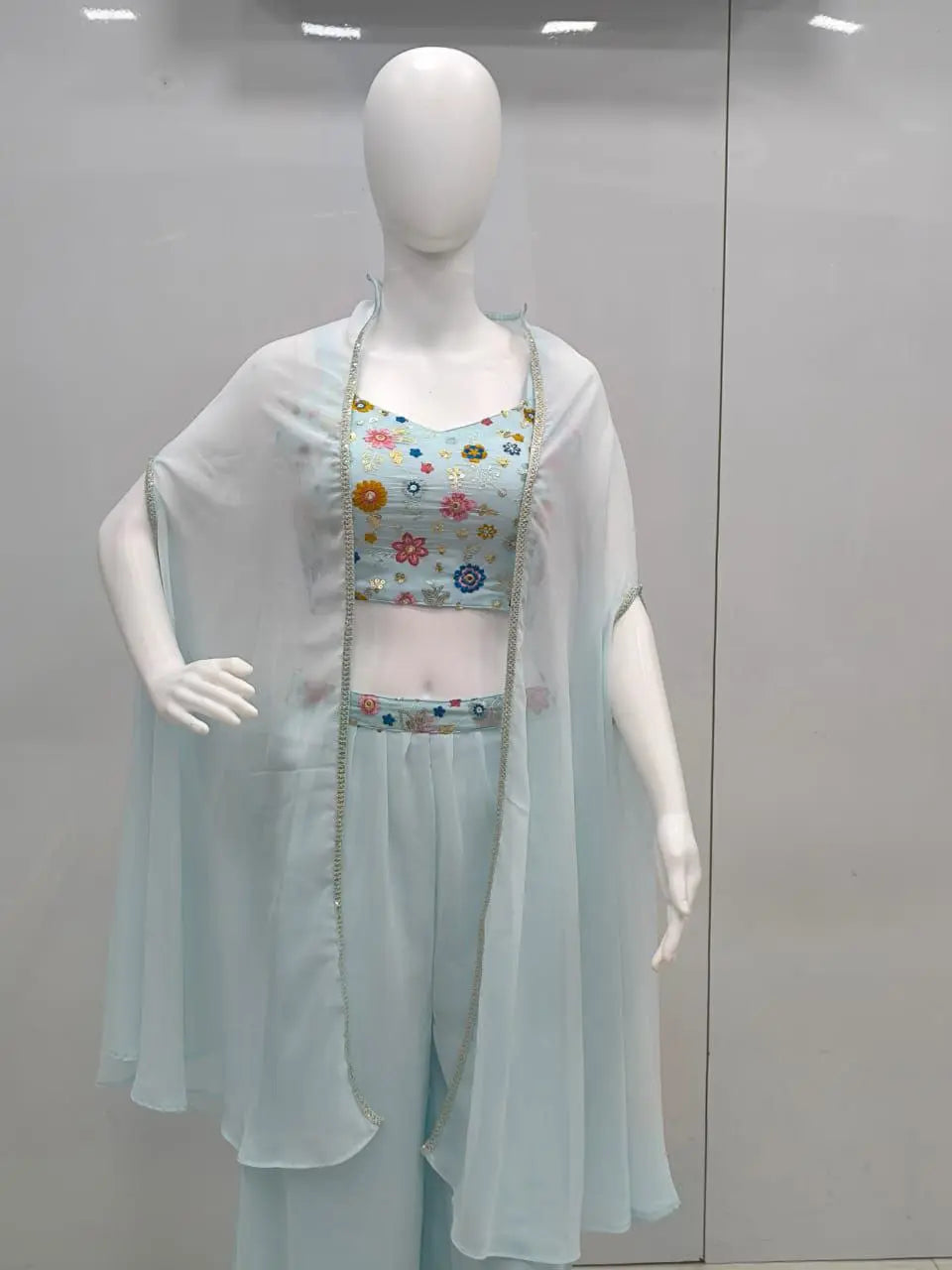 SHRUG STYLE PLAZO PAIR SET NextBuy