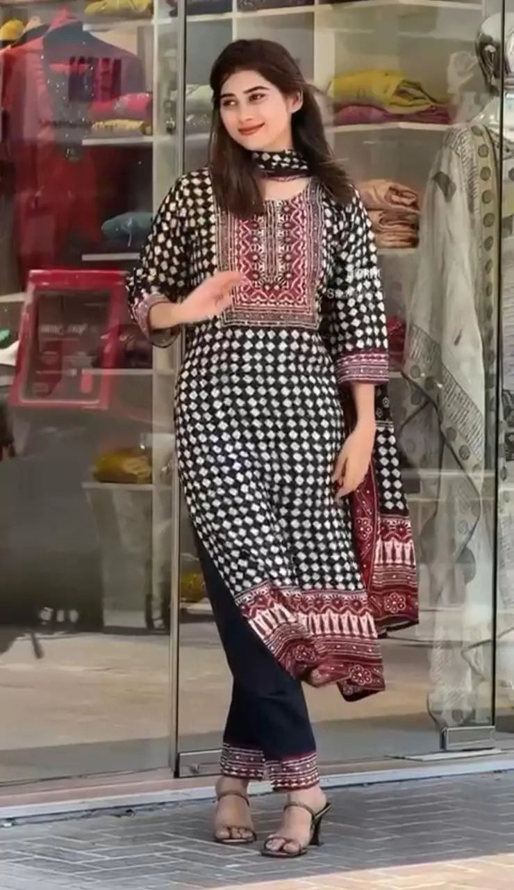 Kurti Suit Set Seems To Be A Party Wear Outfit NextBuy