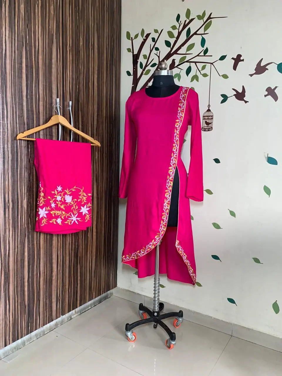 Embroidered Kurti Palazzo Set (6 Colors) NextBuy