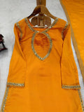 CHINNON SILK THREAD SEQUENCE WORK KURTI NextBuy