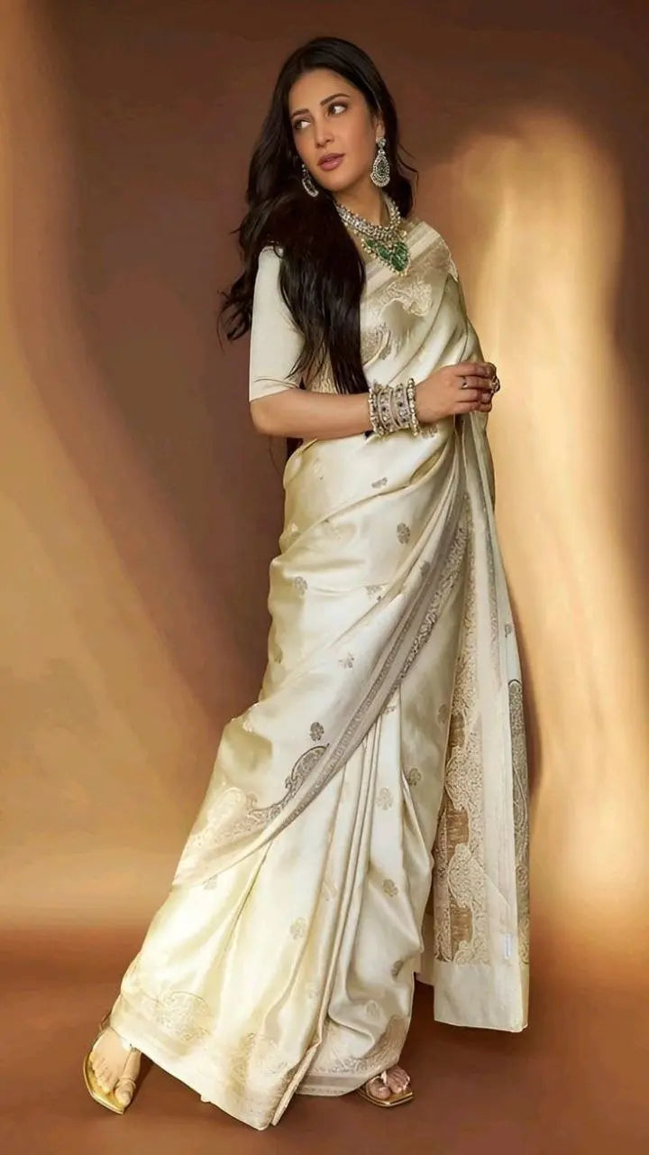 SOFT LICHI SILK SAREE NextBuy
