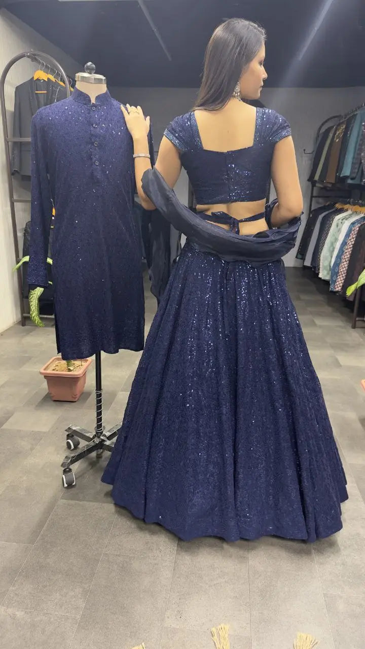 Cinderella Sequence Lahenga (Full Stitched) NextBuy
