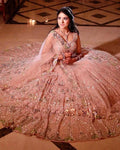 Launching Exclusive 4-Meter Flare Real Mirror Embroidery Sequins Work Lehenga NextBuy
