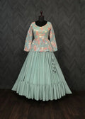 Premium Designer Sequins Embroidered Lehenga Choli Set NextBuy