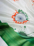 Triranga Printed Saree - Celebrate India's National Festival in Style NextBuy