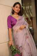 Elegant Moti Pulpul Soft Tebi Silk Digital Printed Saree – A Perfect Blend of Tradition and Contemporary Style NextBuy