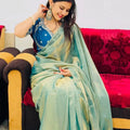 Timeless Space Silk Saree for Grand Evening Events