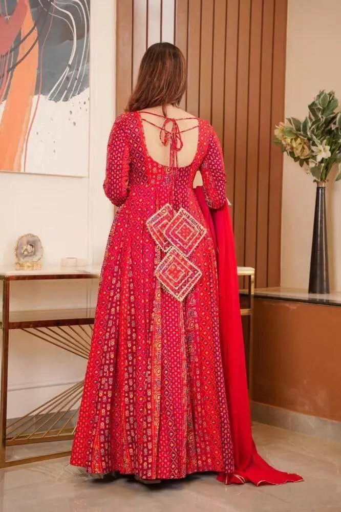 Beautiful Embroidered Maxi Dress – Stylish Anarkali dress with intricate threadwork and flowy fabric.