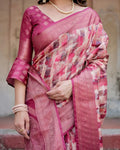Luxurious Banarasi Silk Saree | Digital Printed Saree for Festive Wear NextBuy