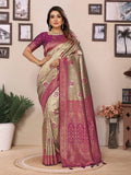 Tissue Silk Sarees - Elegant Handloom Zari Weaving Collection NextBuy