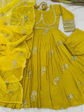 Elegant Anarkali Gown with 5mm Sequins Embroidery – Designer Set with Dupatta NextBuy