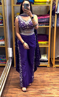 Designer Embroidered Chinon Pant Set with Dupatta – Party & Festive Wear for Women NextBuy