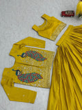 Festival Special Crop Top with Jacket & Lehenga – Designer Ethnic Wear NextBuy