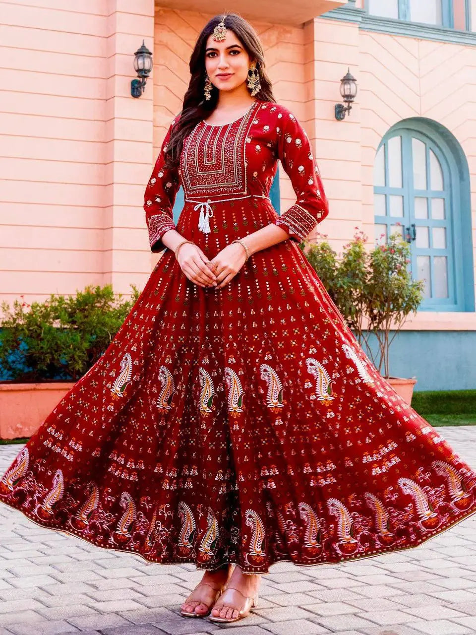 Beautiful Long Anarkali Gown Kurti Glam NX NextBuy
